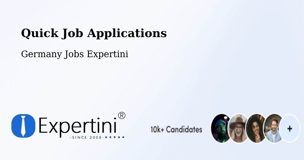 Quick Apply Feature – Gettorf - Germany Jobs Expertini